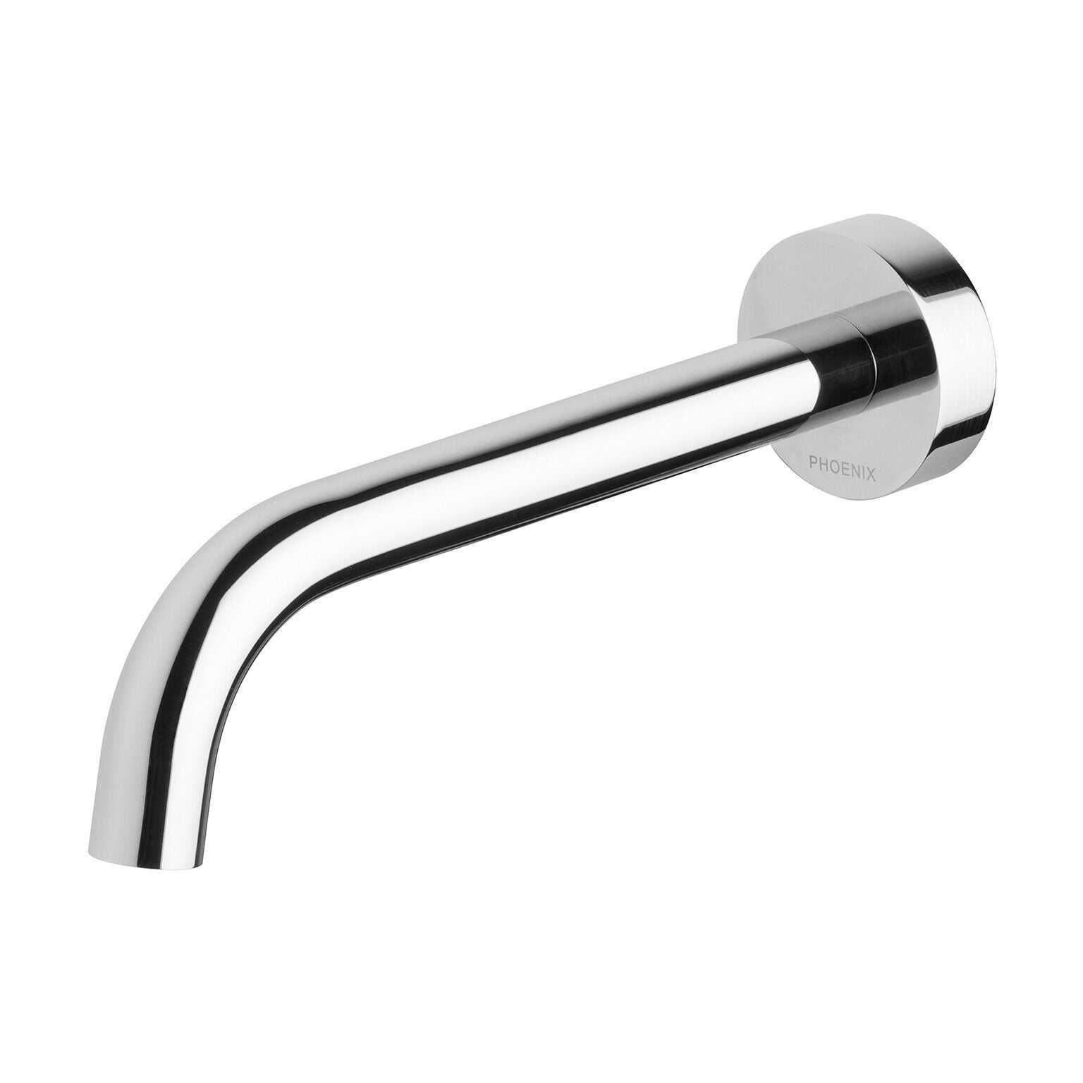 Phoenix Vivid Slimline Wall Basin/ Bath Outlet 180mm Curved