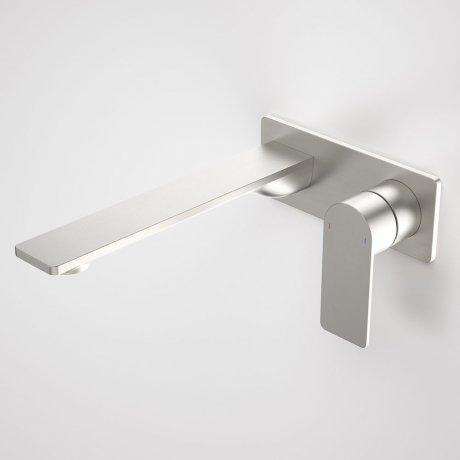 Caroma Urbane II 220mm Wall Basin/ Bath Mixer-Square Cover Plate