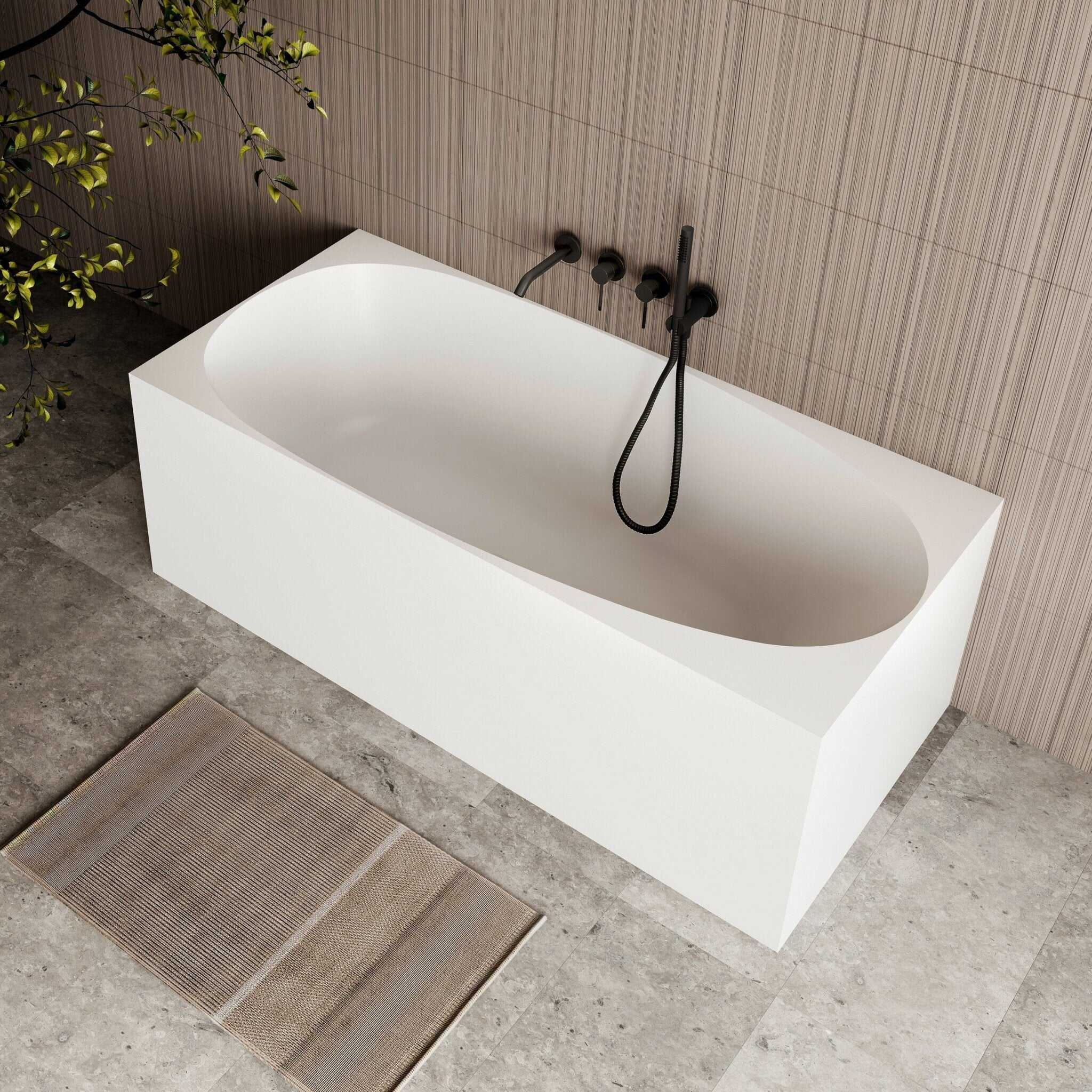 Cassa Design Multi Square Freestanding Bath