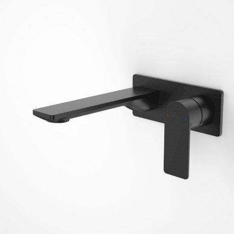 Caroma Urbane II 180mm Wall Basin/ Bath Mixer-Square Cover Plate