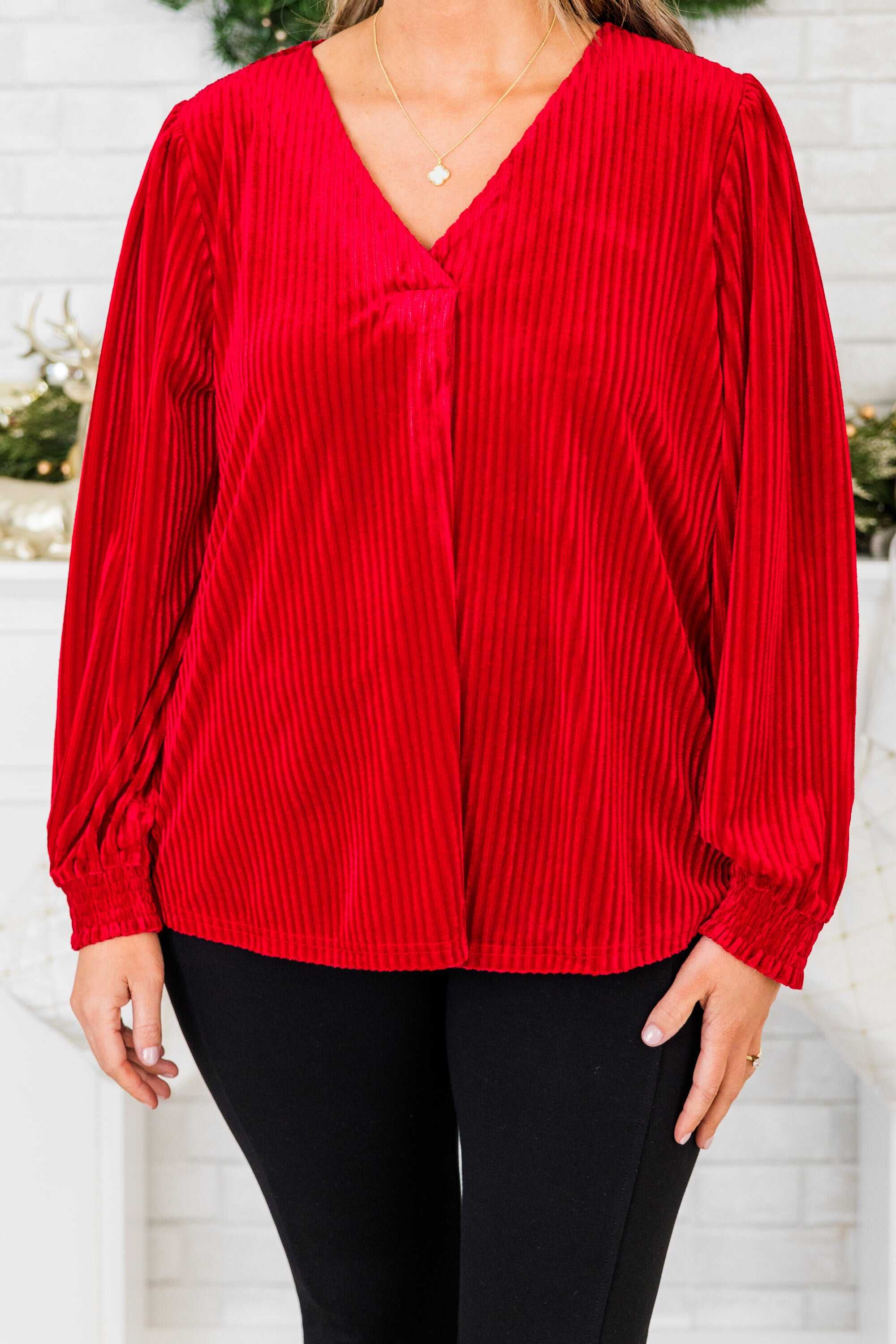 Reign In The Season Top, Red