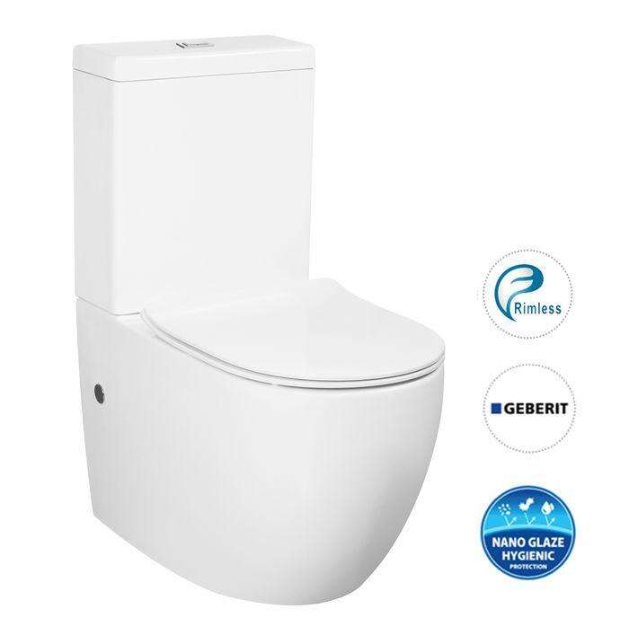 Cosenza Rimless Back To Wall Toilet