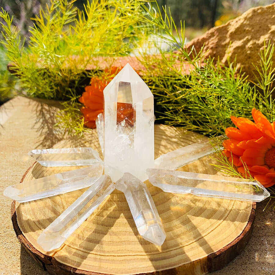 Clear Quartz Empowerment 9-Piece Set