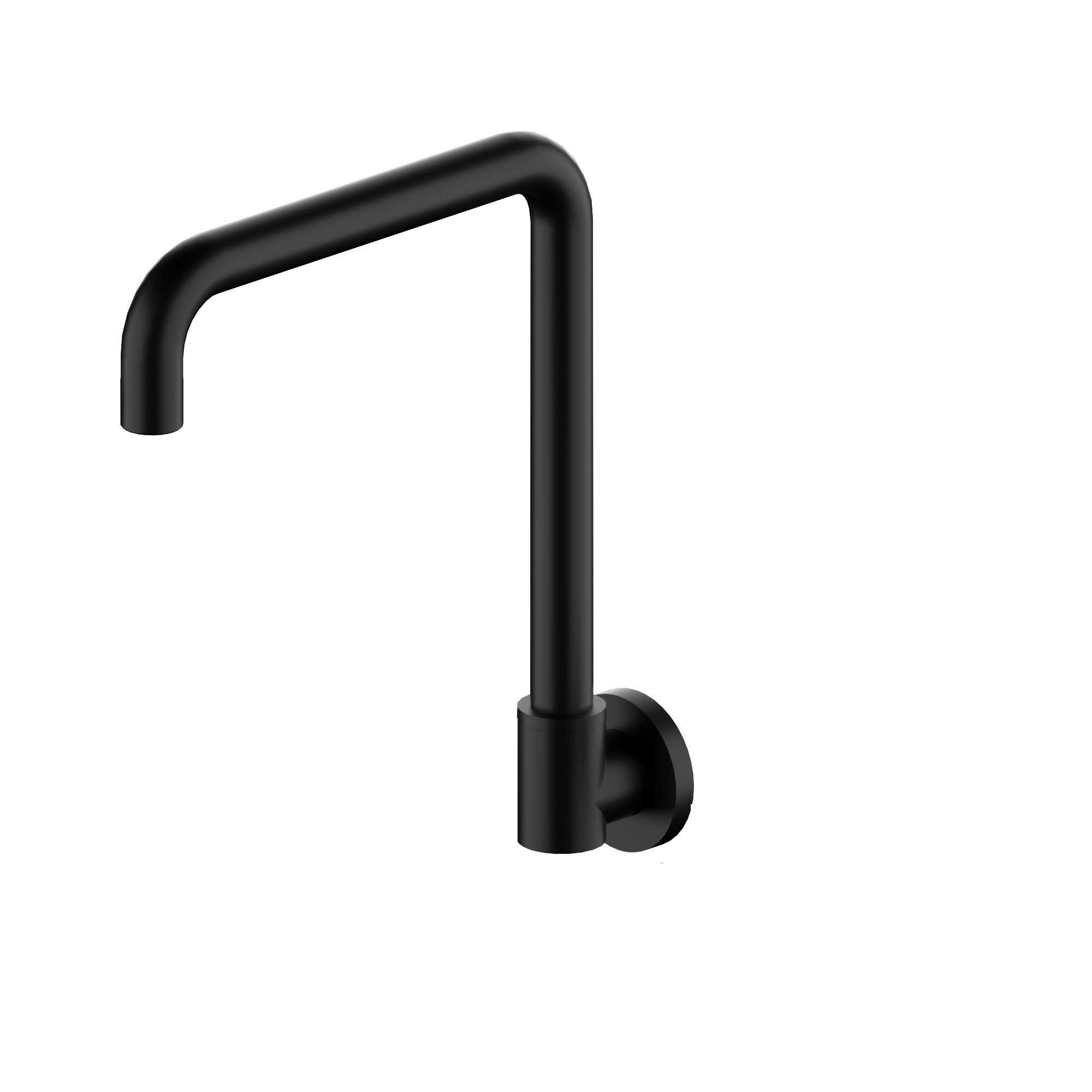 NERO X PLUS WALL MOUNTED SWIVEL SPOUT ONLY MATTE BLACK