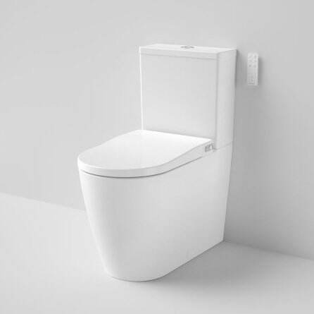 URBANE II BIDET CLEANFLUSH® WALL FACED CLOSE COUPLED TOILET SUITE (WITH GERMGARD®) 848710W / 848711W