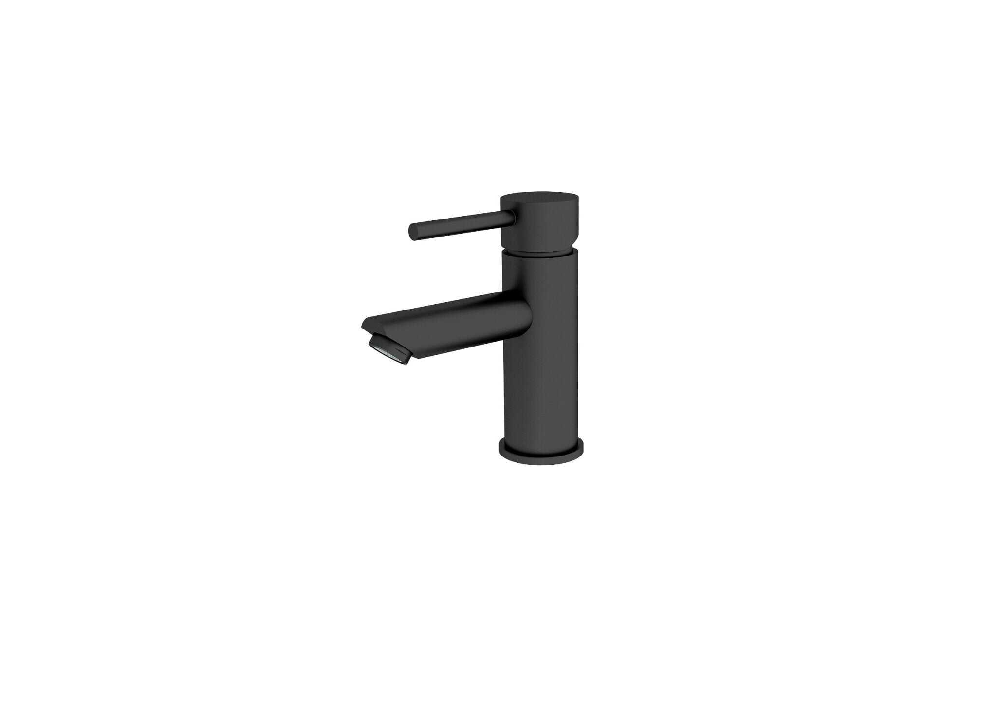 NERO DOLCE BASIN MIXER STRAIGH SPOUT MATTE BLACK