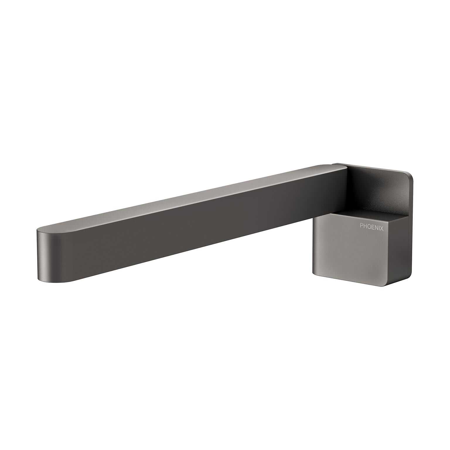 Phoenix Designer Swivel Bath Outlet 230mm Squareline