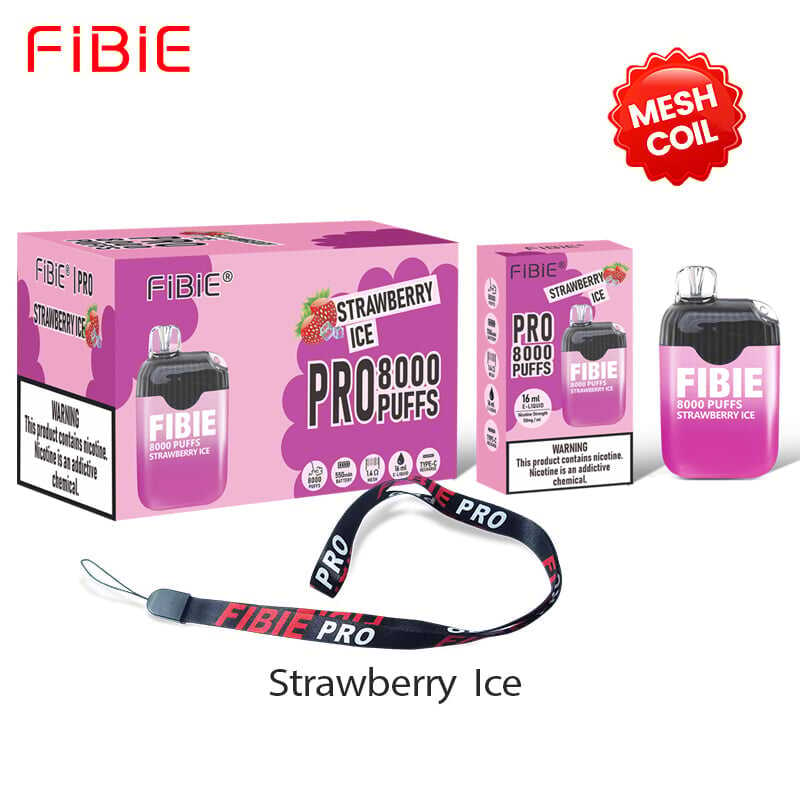 FIBIE 8000 PUFFS Disposable Vape (10 Flavors Collection)