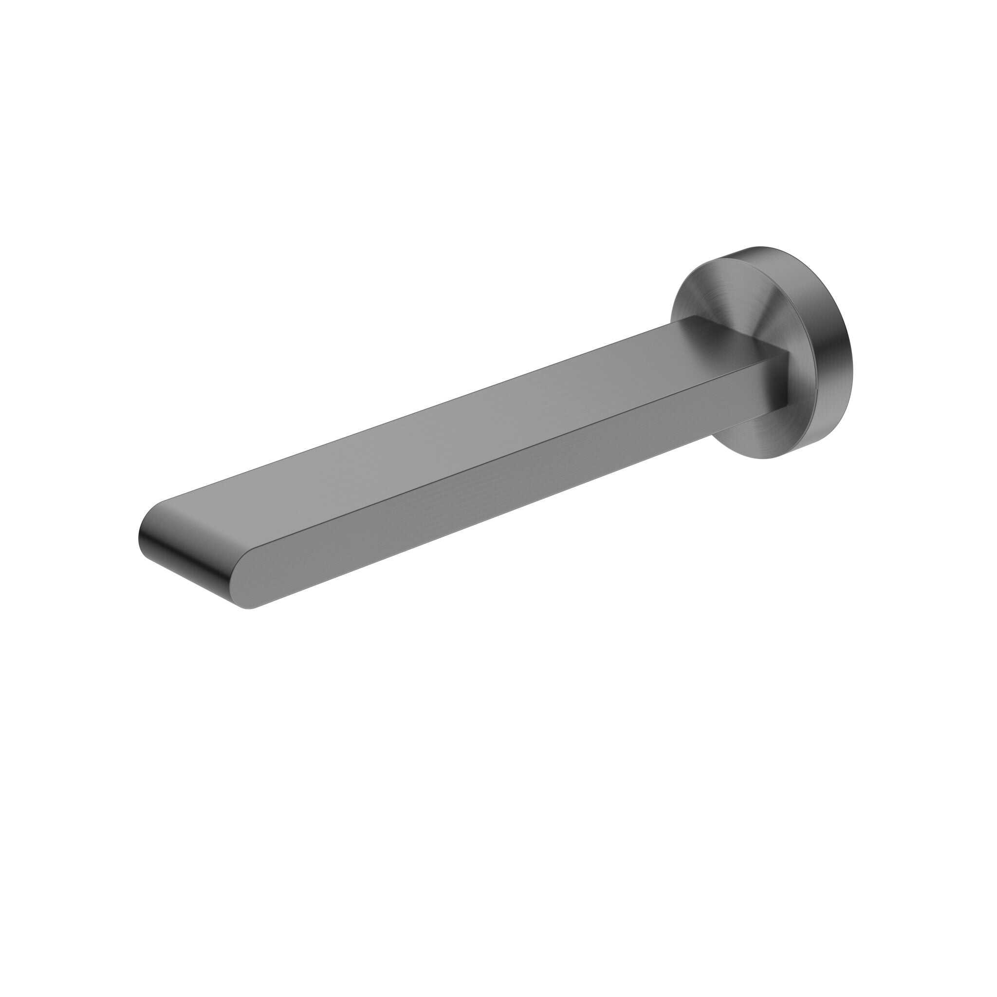 NERO BIANCA FIXED BASIN/BATH SPOUT ONLY 200MM GUN METAL