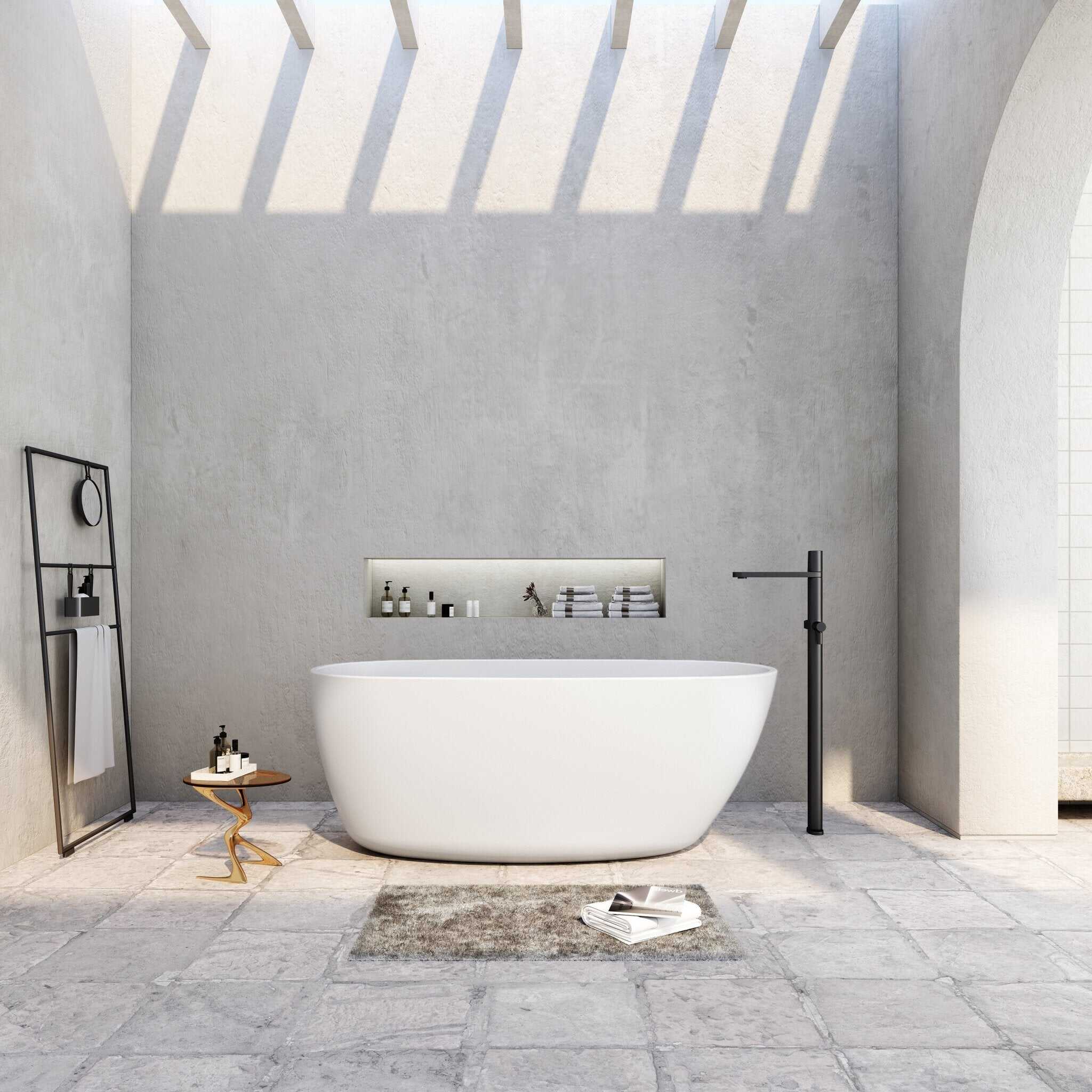 Milano Tear 1400/1500/1700 Freestanding Bath