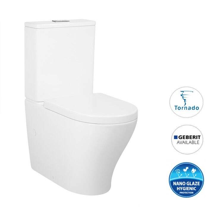 Zenitti Tornado Back To Wall Toilet Suite