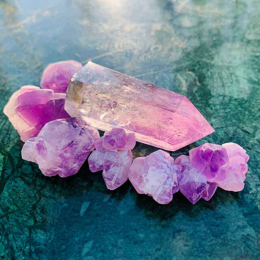 Amethyst Spiritual Protection Set