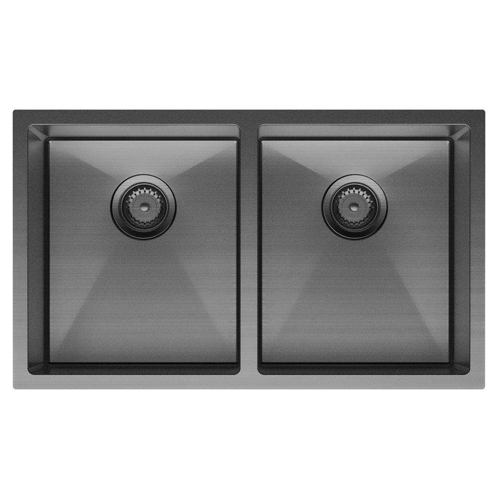 Fienza Hana 27L/27L Double Kitchen Sink