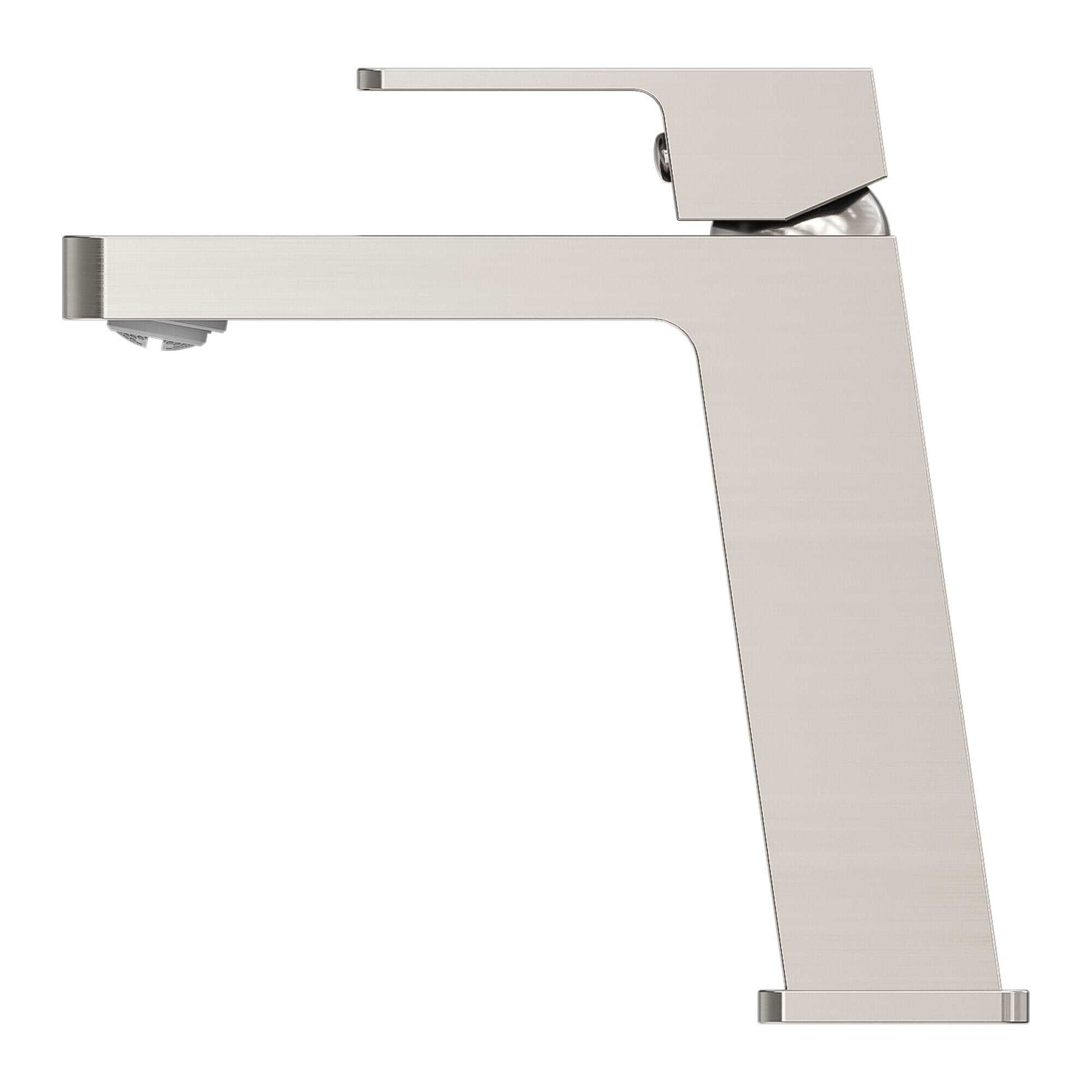 NERO CELIA BASIN MIXER ANGLE SPOUT BRUSHED NICKEL