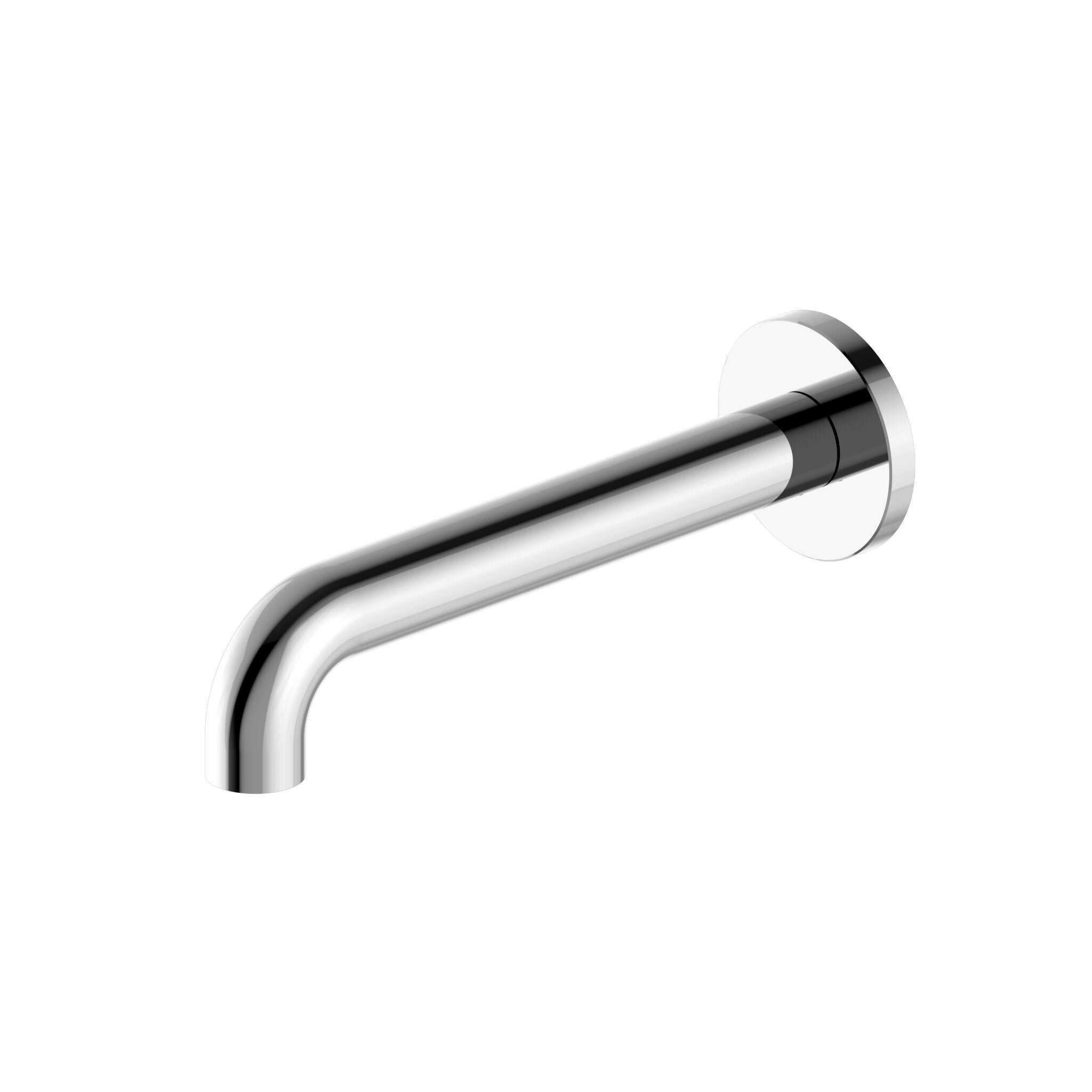 NERO MECCA BASIN/BATH SPOUT ONLY 185MM CHROME