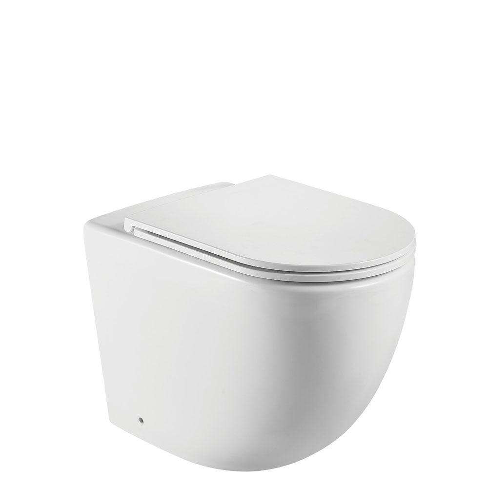 Fienza Koko Concealed Wall Faced Toilet Suite