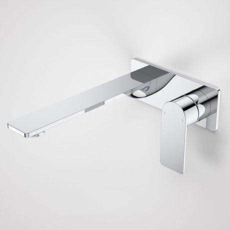 Caroma Urbane II 220mm Wall Basin/ Bath Mixer-Square Cover Plate