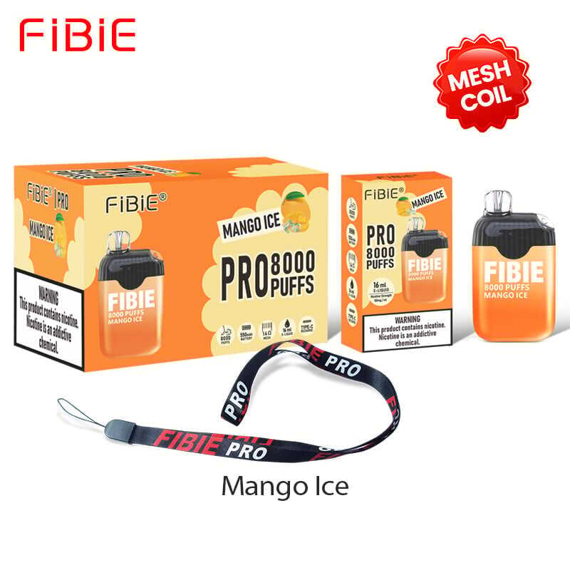 FIBIE 8000 PUFFS Disposable Vape (10 Flavors Collection)