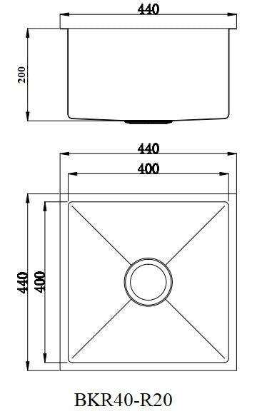 440mm Sink