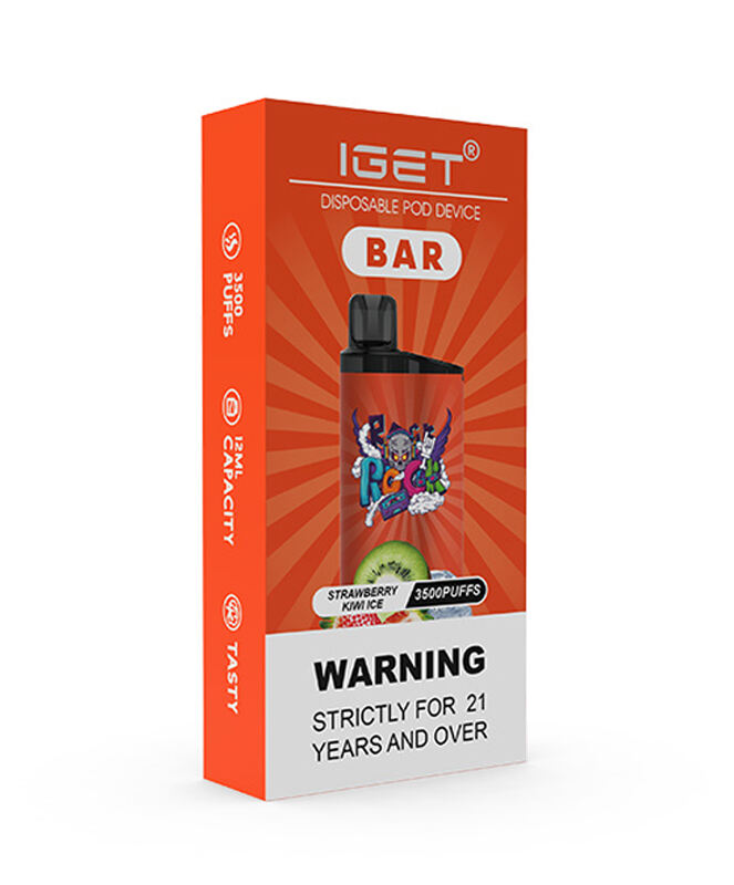 IGET Bar 3500 PUFFS - Strawberry Kiwi Ice