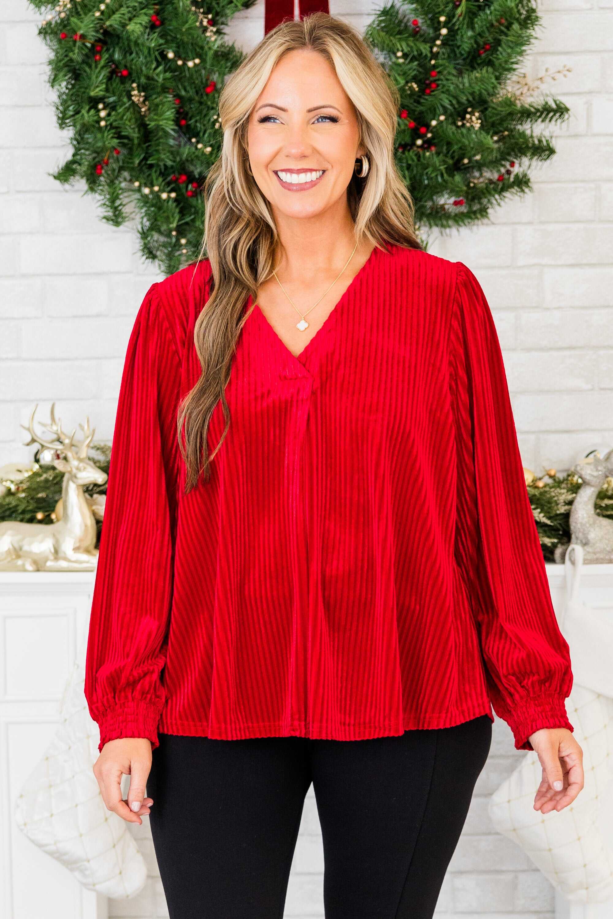 Reign In The Season Top, Red