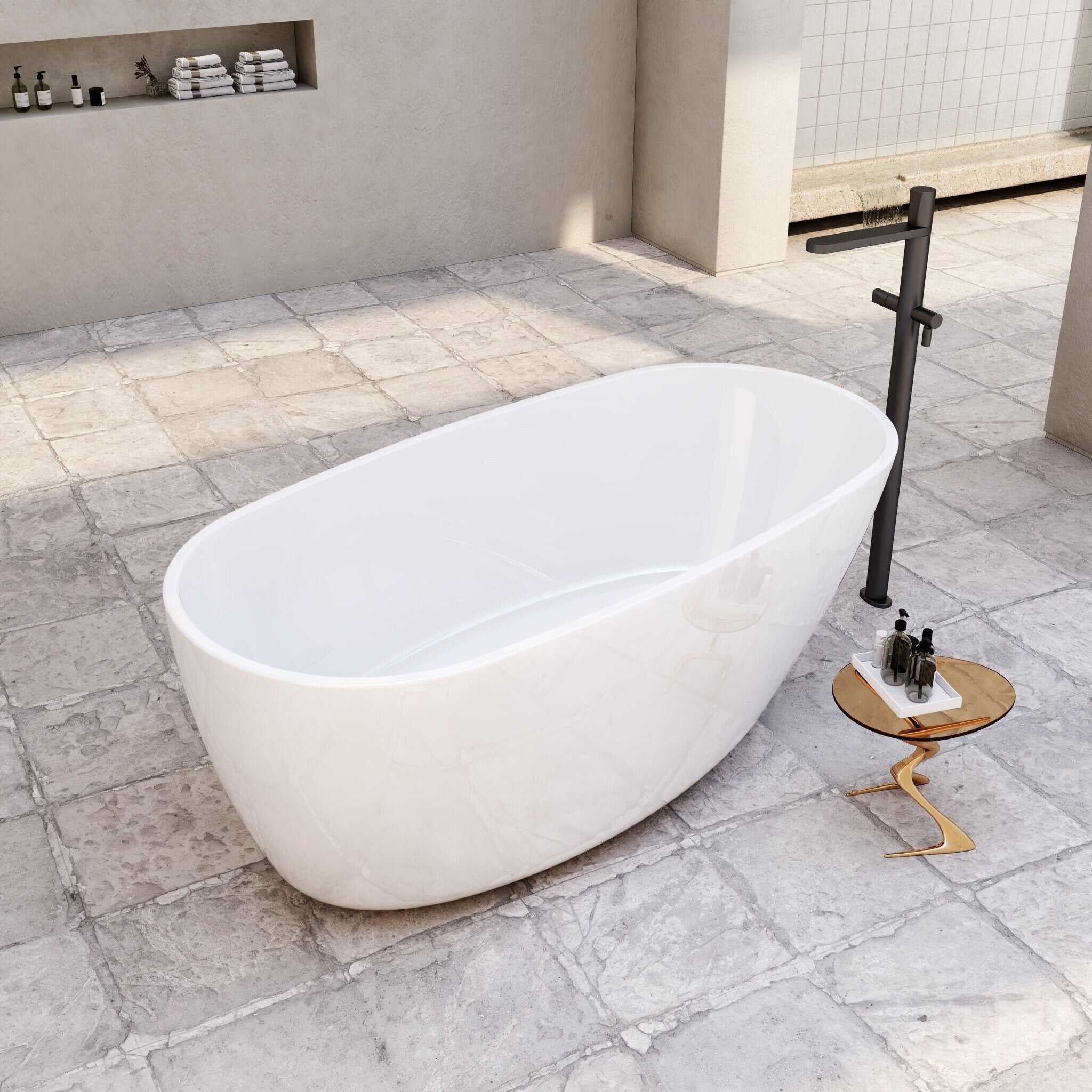 Milano Tear 1400/1500/1700 Freestanding Bath