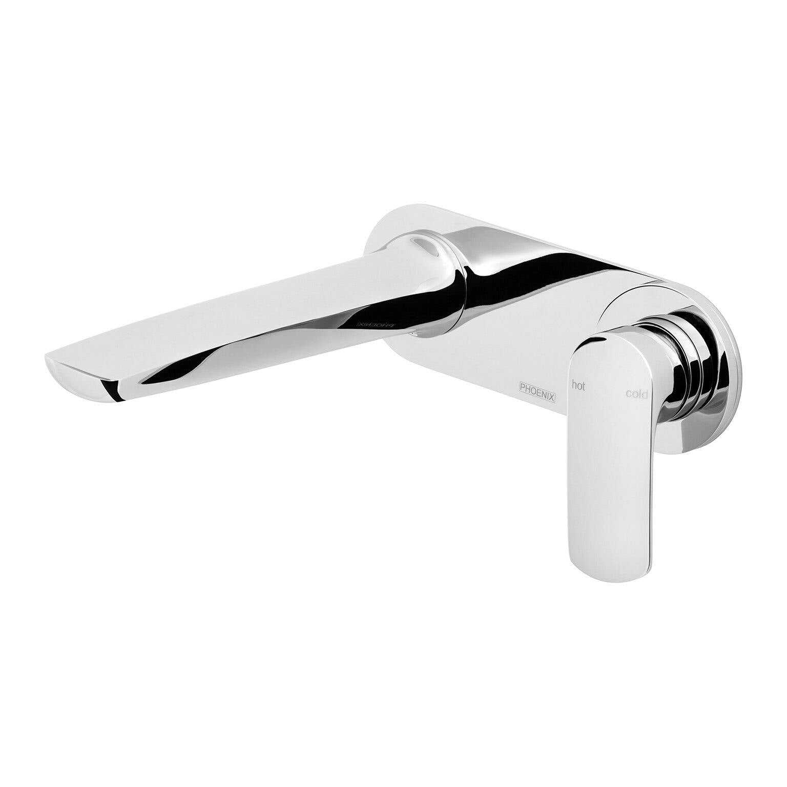 Phoenix Subi Wall Basin/ Bath Mixer Set 180mm