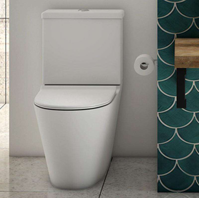 Studio Bagno Manhattan Rimless Back To Wall Toilet Suite