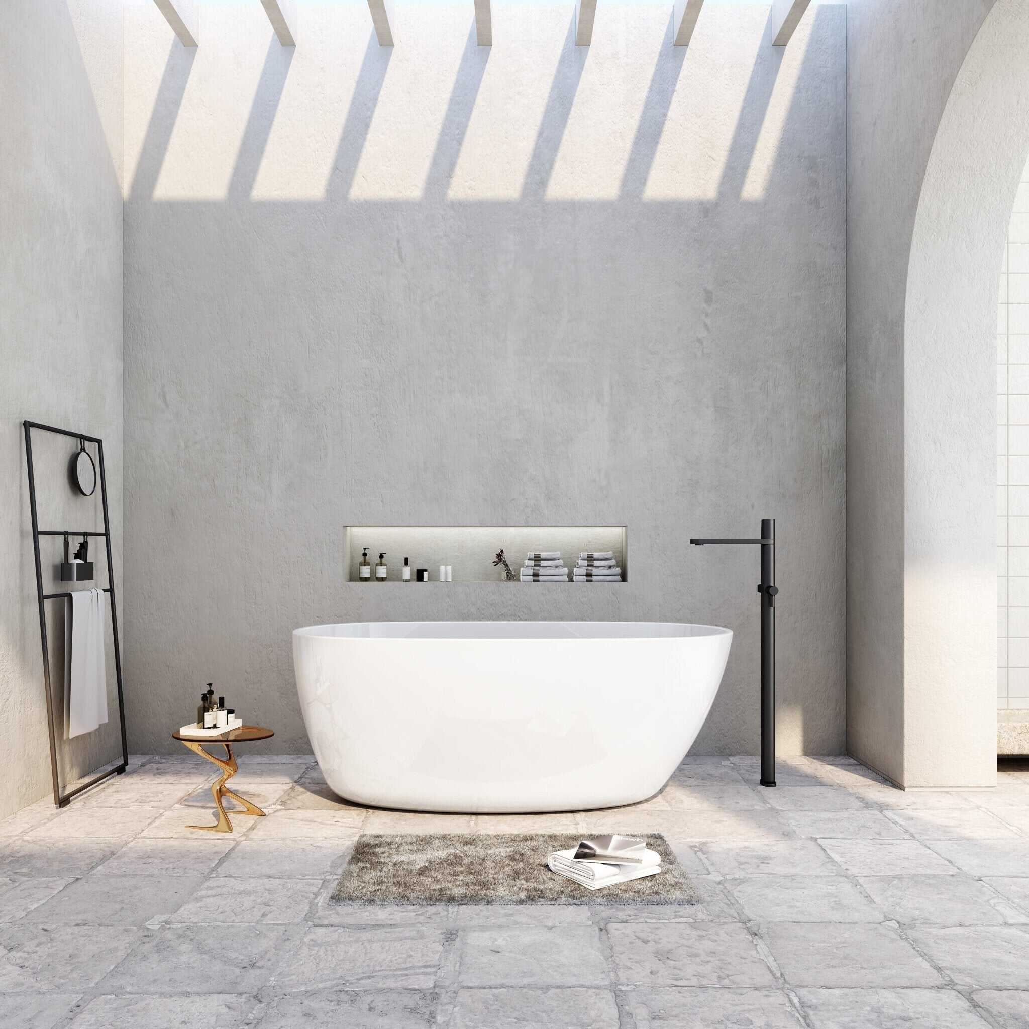 Milano Tear 1400/1500/1700 Freestanding Bath