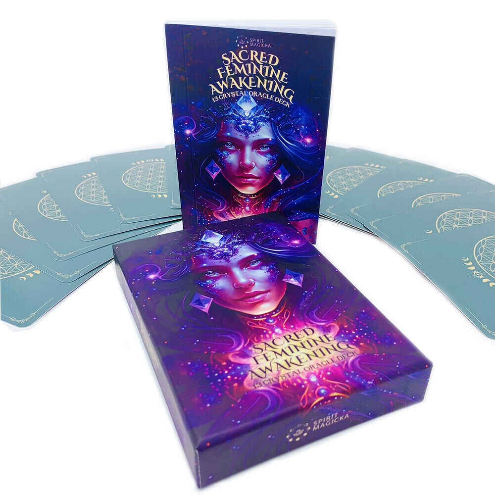 🌙 The Divine Feminine Awakening 13 Oracle Card Deck