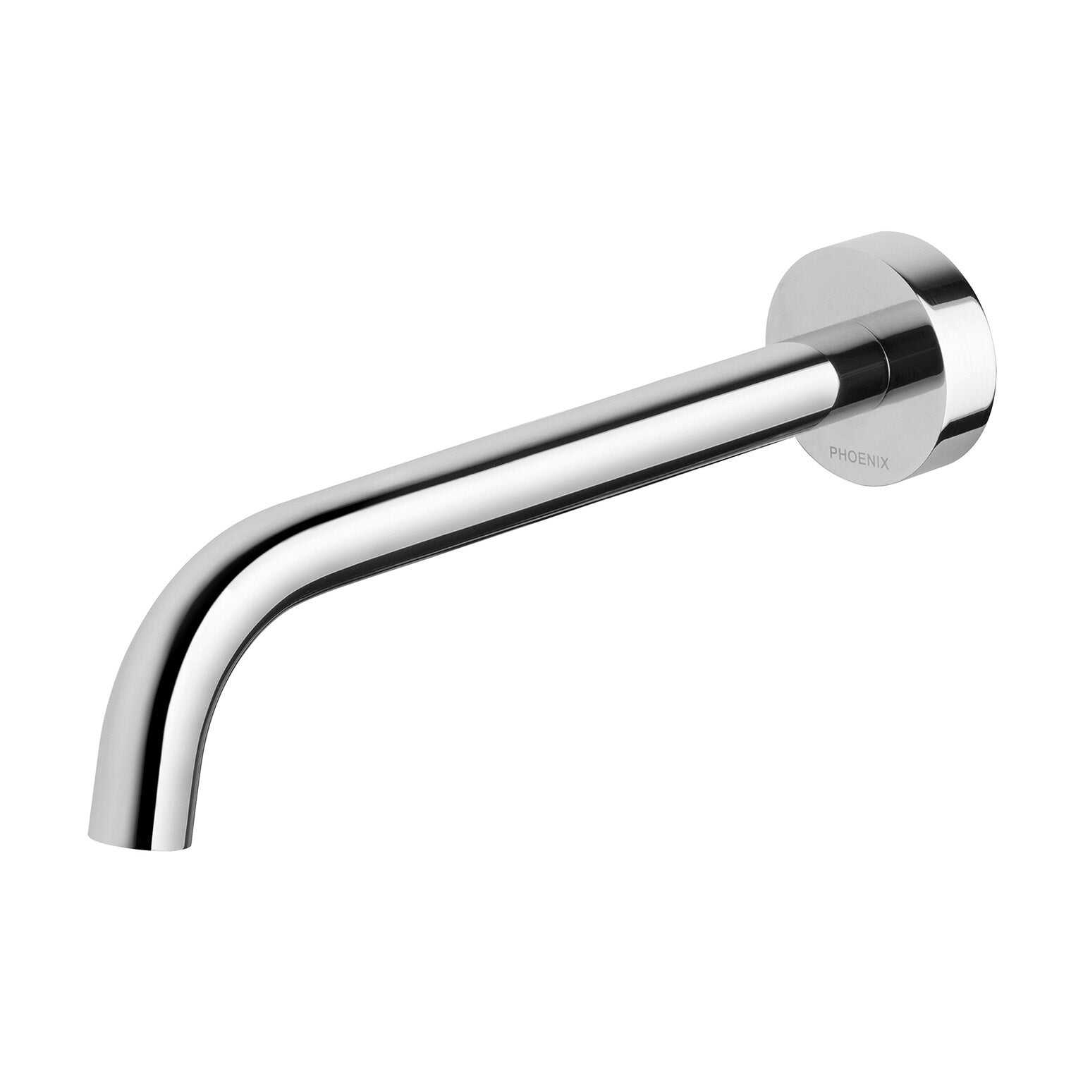 Phoenix Vivid Slimline Wall Basin/ Bath Outlet 230mm Curved