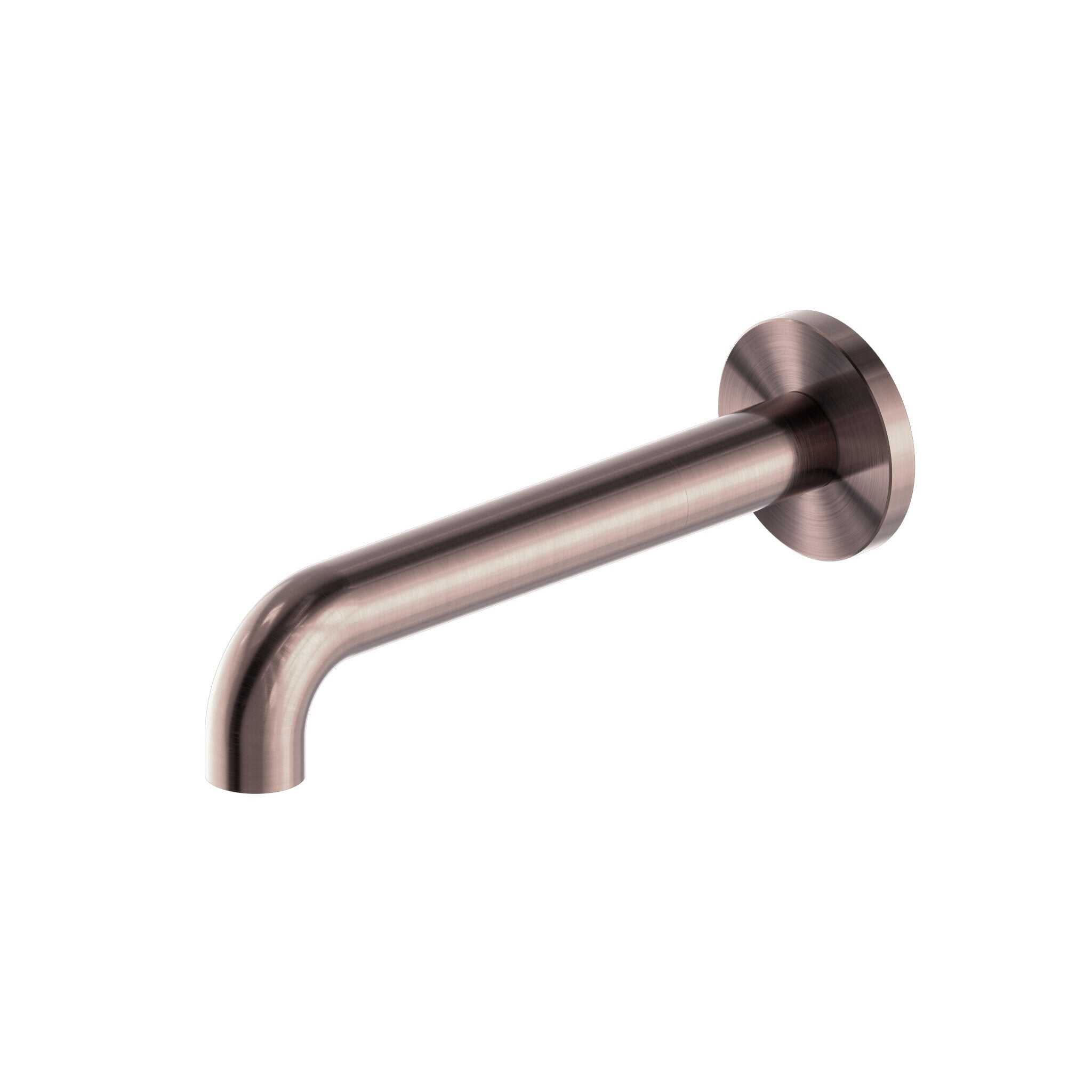 NERO MECCA BASIN/BATH SPOUT ONLY 160MM BRUSHED BRONZE