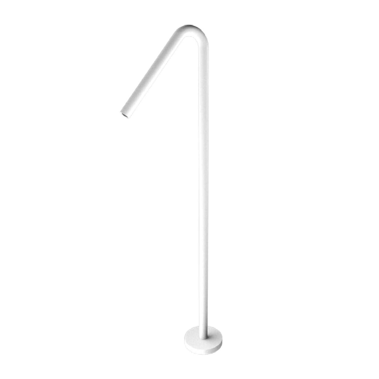 NERO MECCA FREESTANDING BATH SPOUT ONLY MATTE WHITE