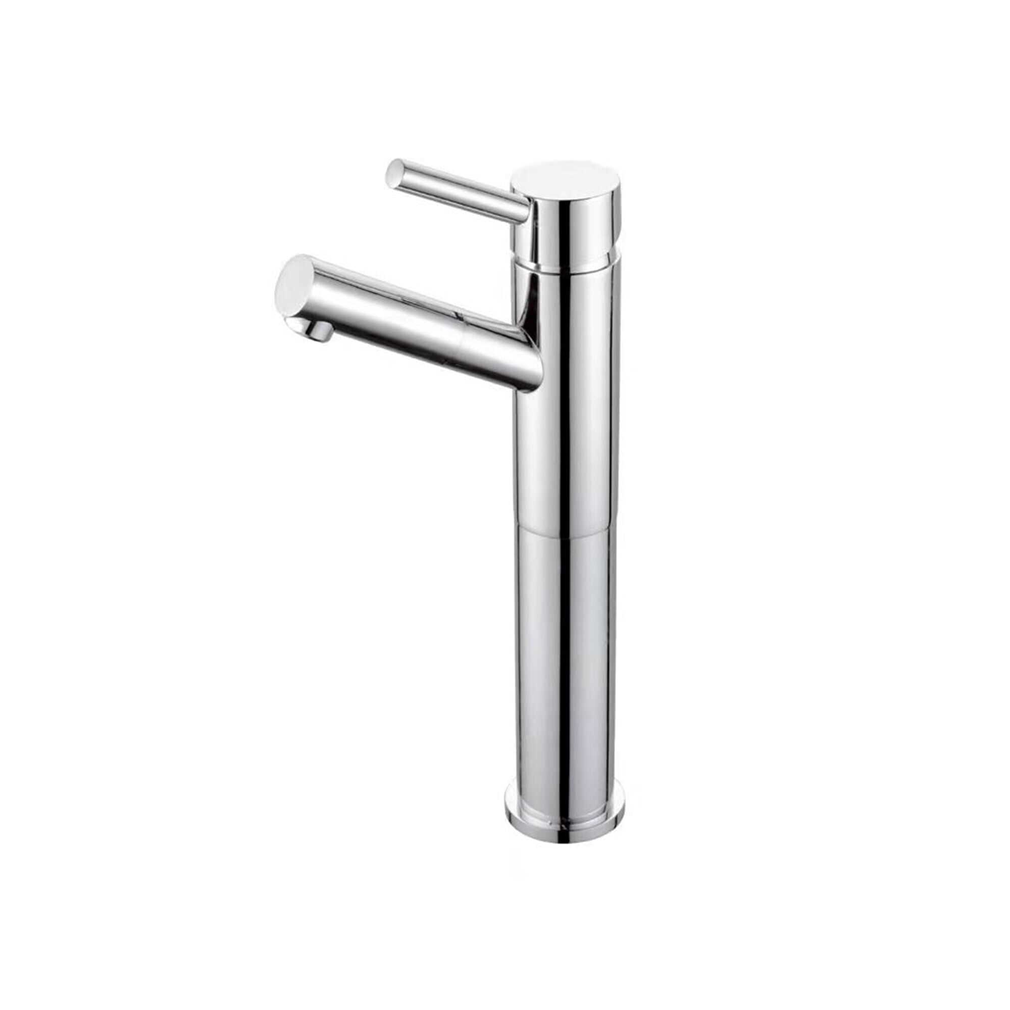 NERO DOLCE TALL BASIN MIXER ANGLE SPOUT CHROME