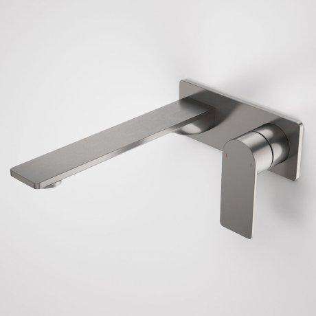 Caroma Urbane II 220mm Wall Basin/ Bath Mixer-Square Cover Plate