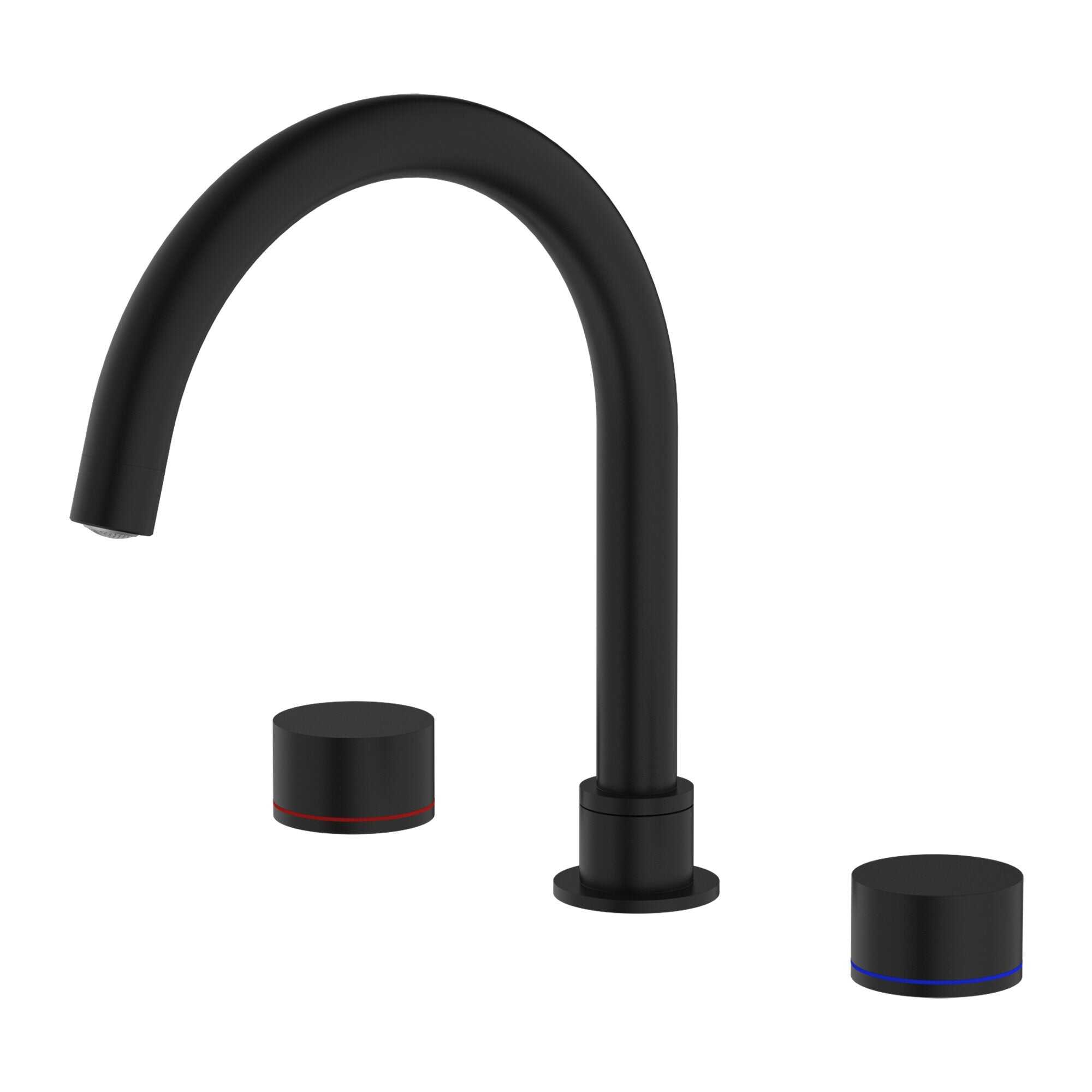 NERO KARA BATH SET MATTE BLACK