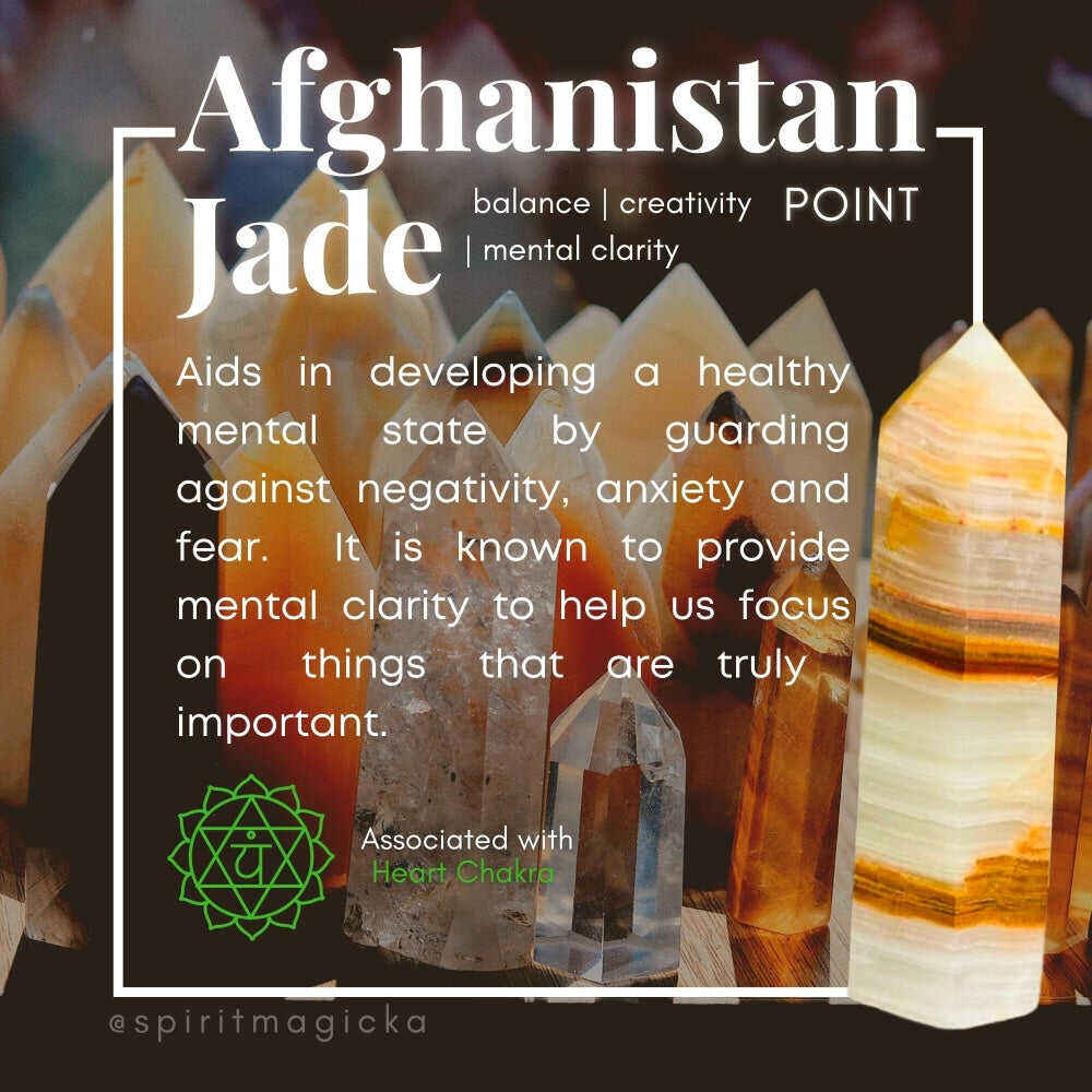 Afghanistan Jade Balance & Citrine Abundance Set