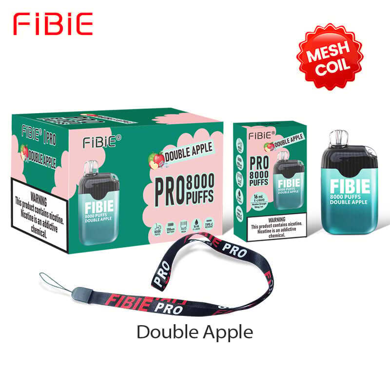 FIBIE 8000 PUFFS Disposable Vape (10 Flavors Collection)