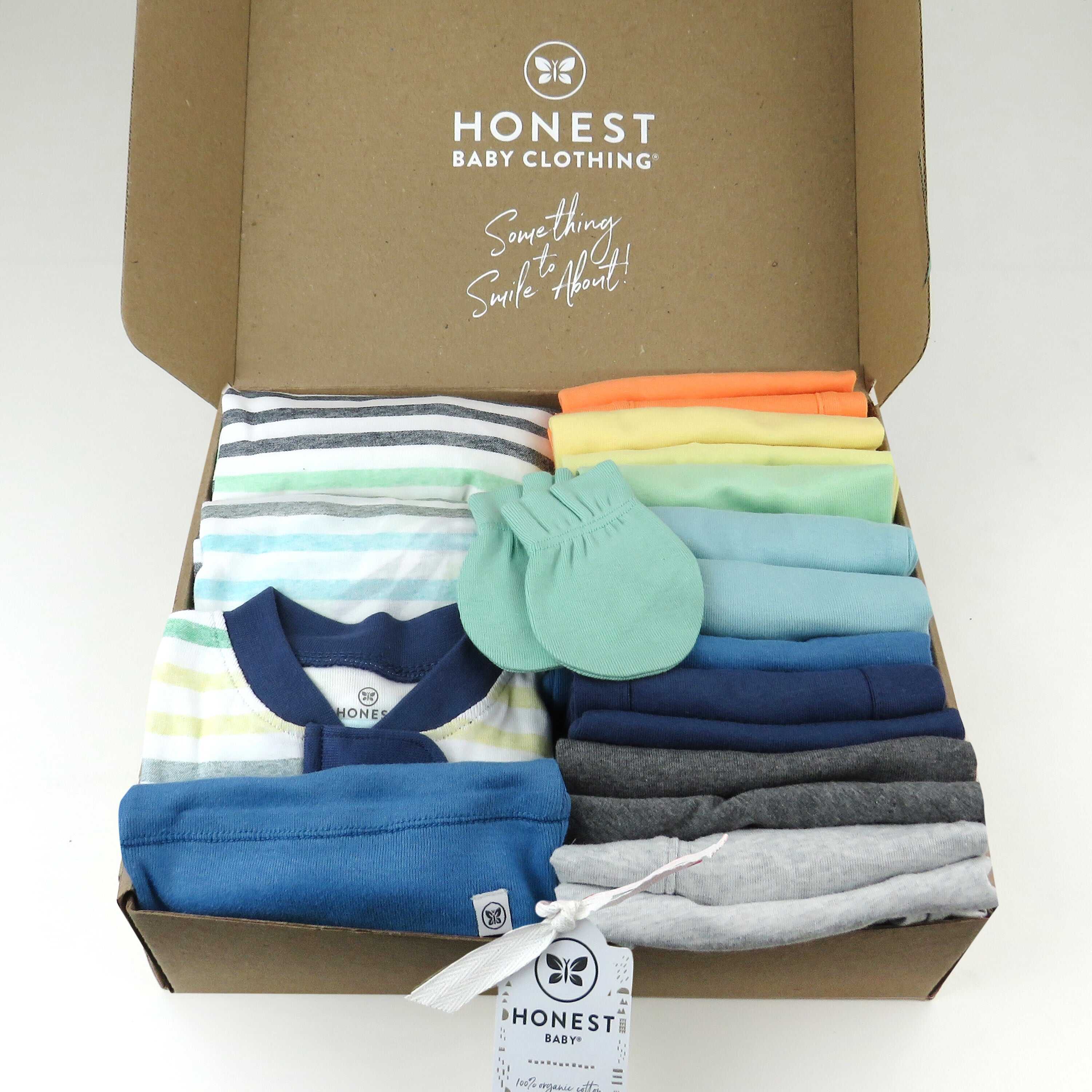 20-Piece HAPPY DAYS Organic Cotton Gift Set