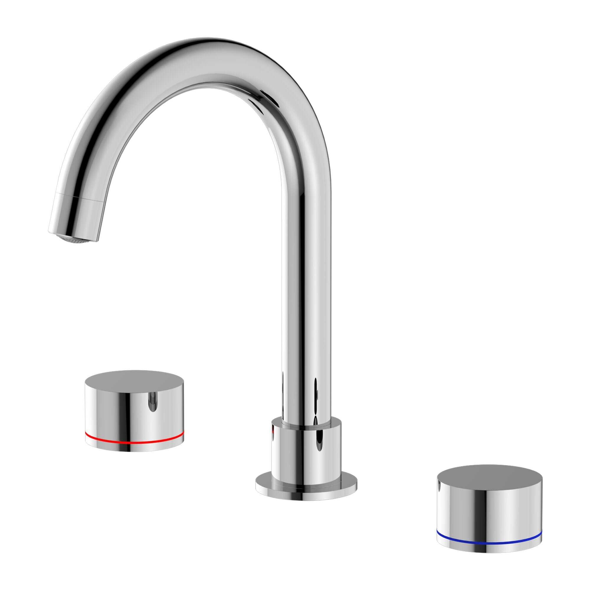 NERO KARA BASIN SET CHROME