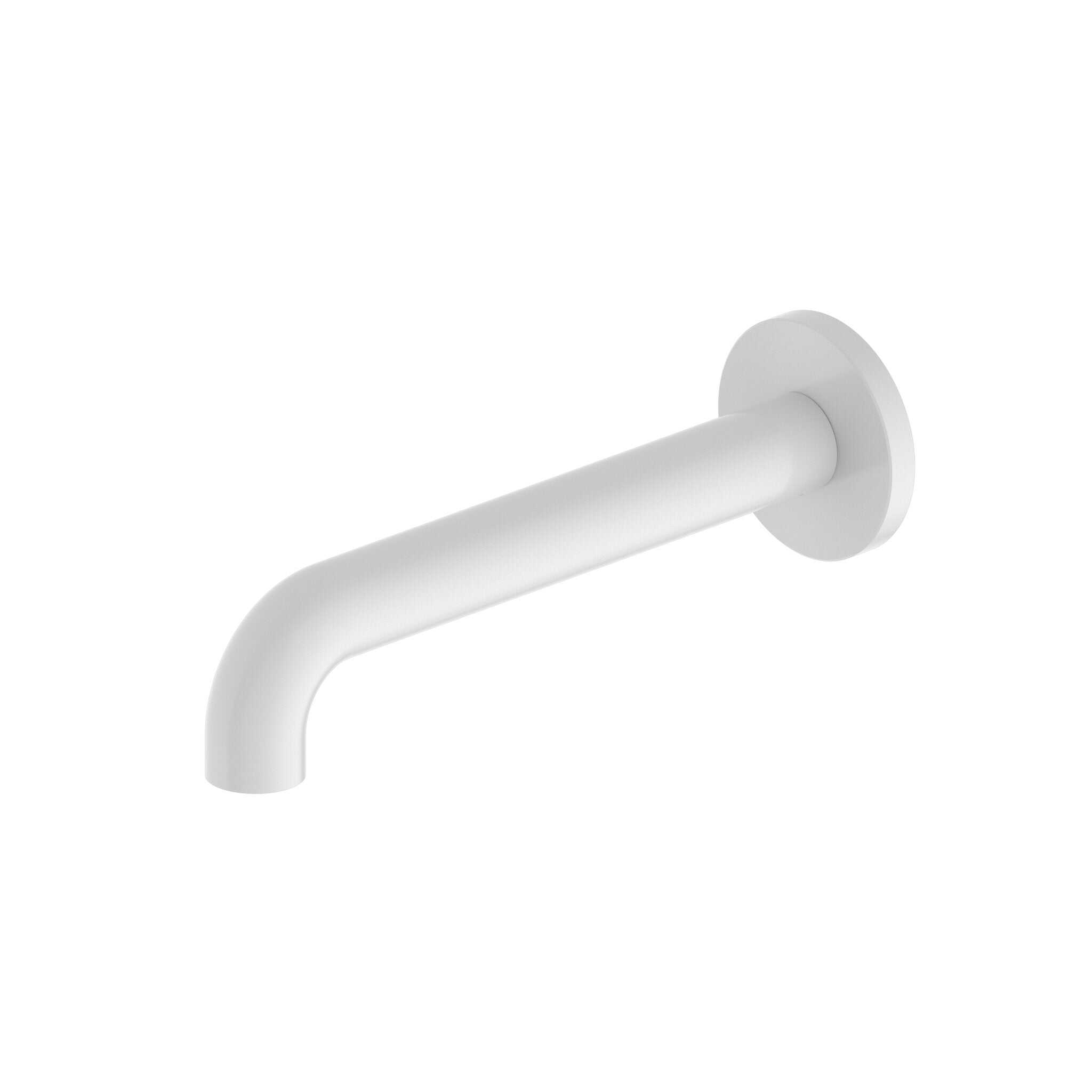 NERO MECCA BASIN/BATH SPOUT ONLY 230MM MATTE WHITE