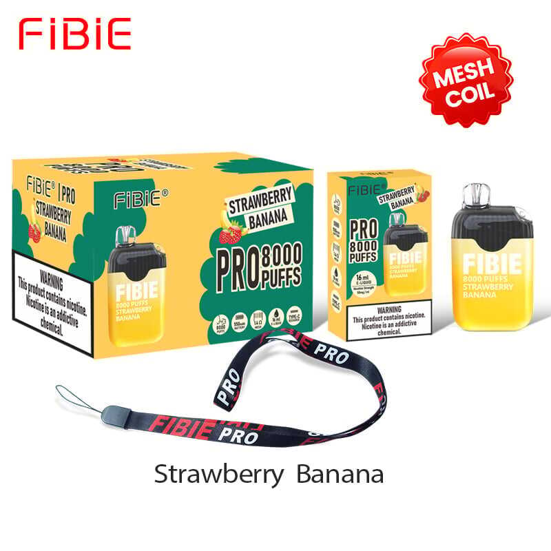 FIBIE 8000 PUFFS Disposable Vape (10 Flavors Collection)