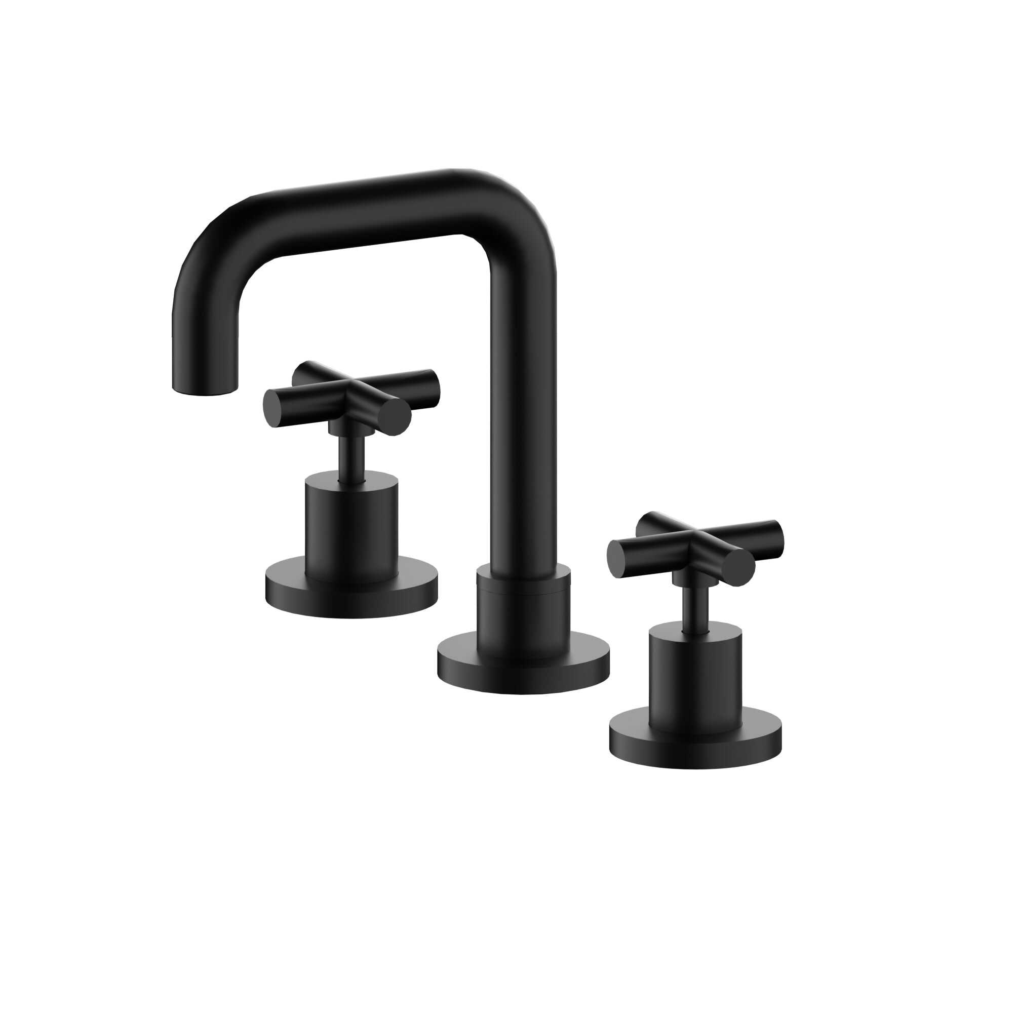 NERO X PLUS BASIN SET MATTE BLACK