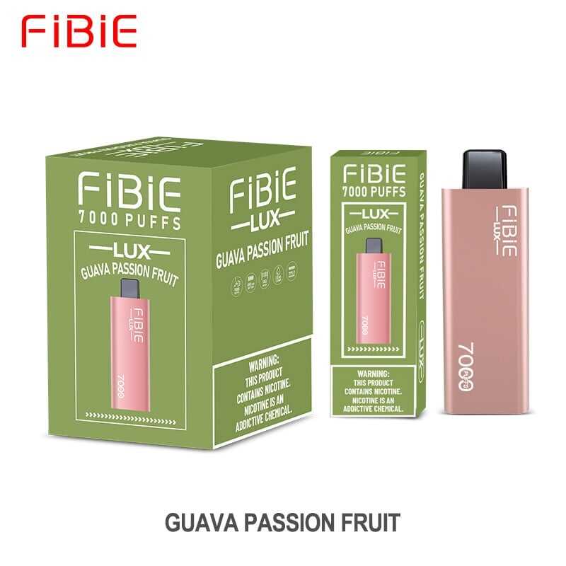 GUAVA PASSION FRUIT - FIBIE 7000 PUFFS Disposable Vape