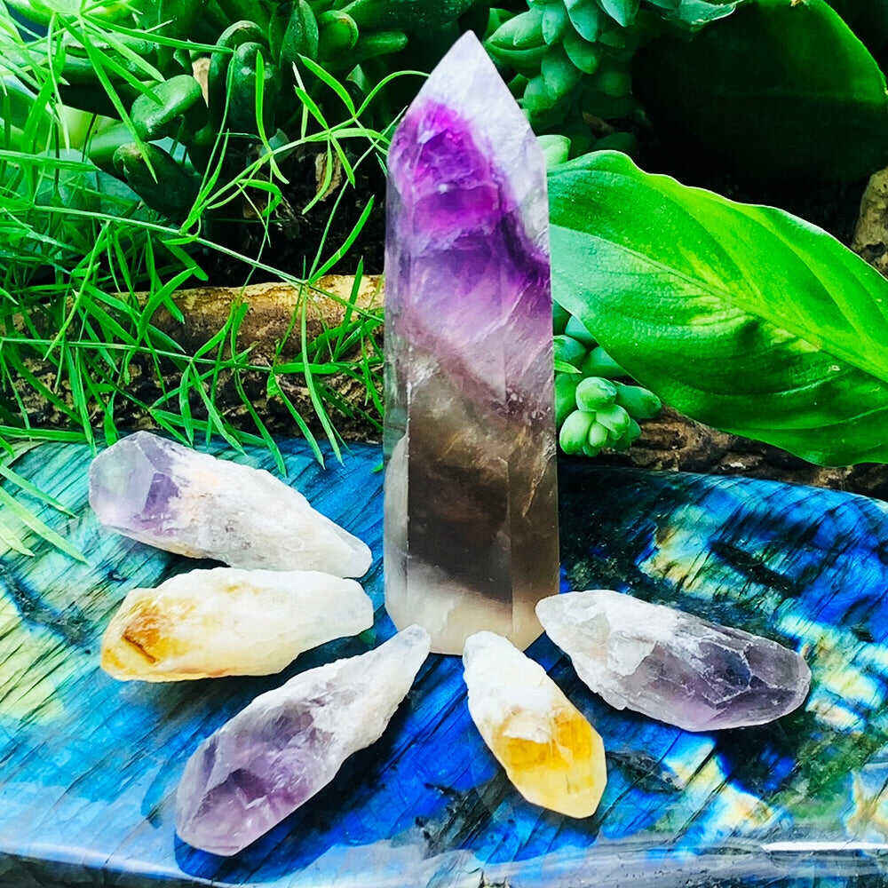 Multicolor Fluorite Intuitive 6-Piece Set