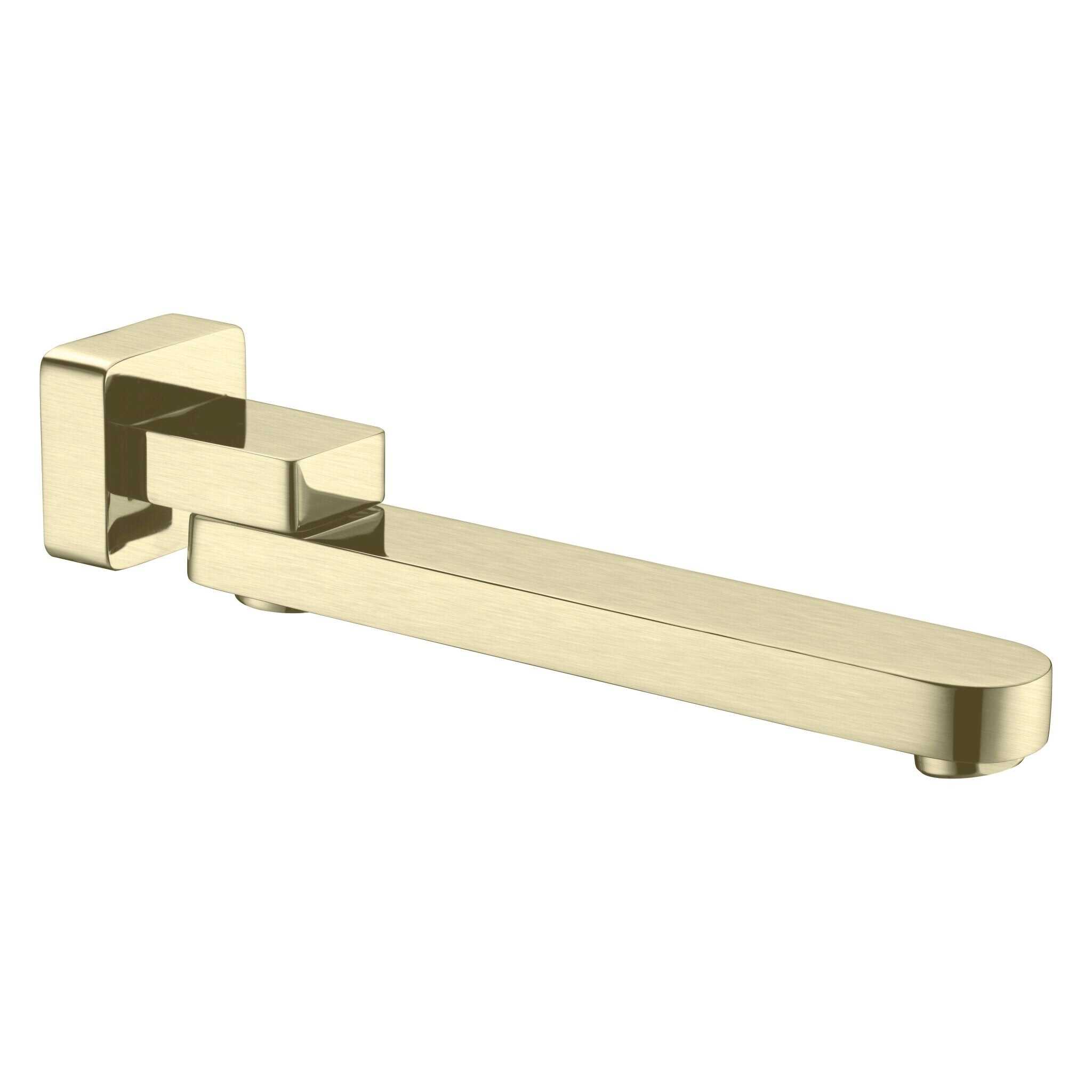 NERO BIANCA SWIVEL BATH SPOUT ONLY BRUSHED GOLD