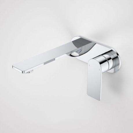 Caroma Urbane II 180mm Wall Basin/ Bath Mixer-Round Cover Plate