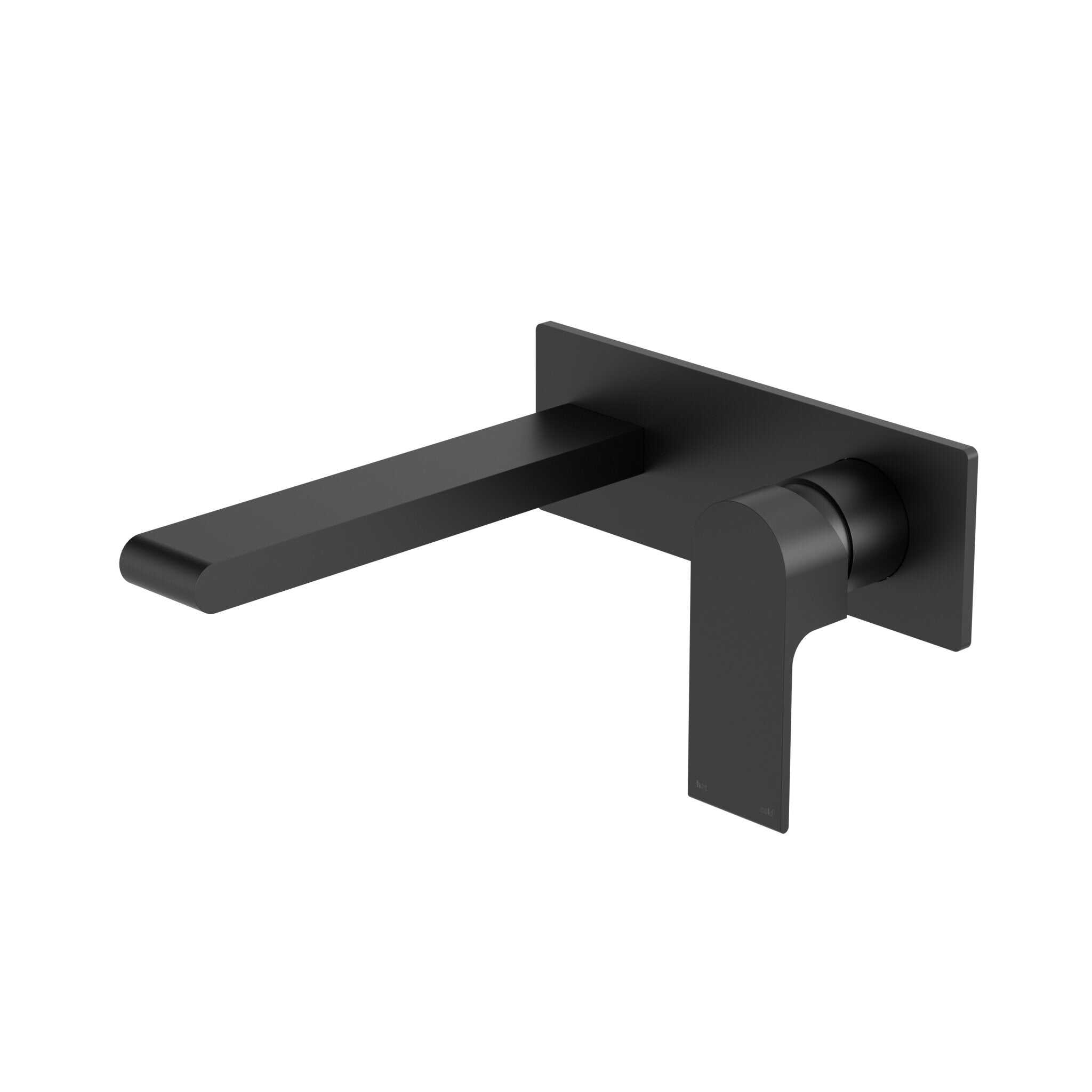 NERO BIANCA WALL BASIN/BATH MIXER 187MM MATTE BLACK