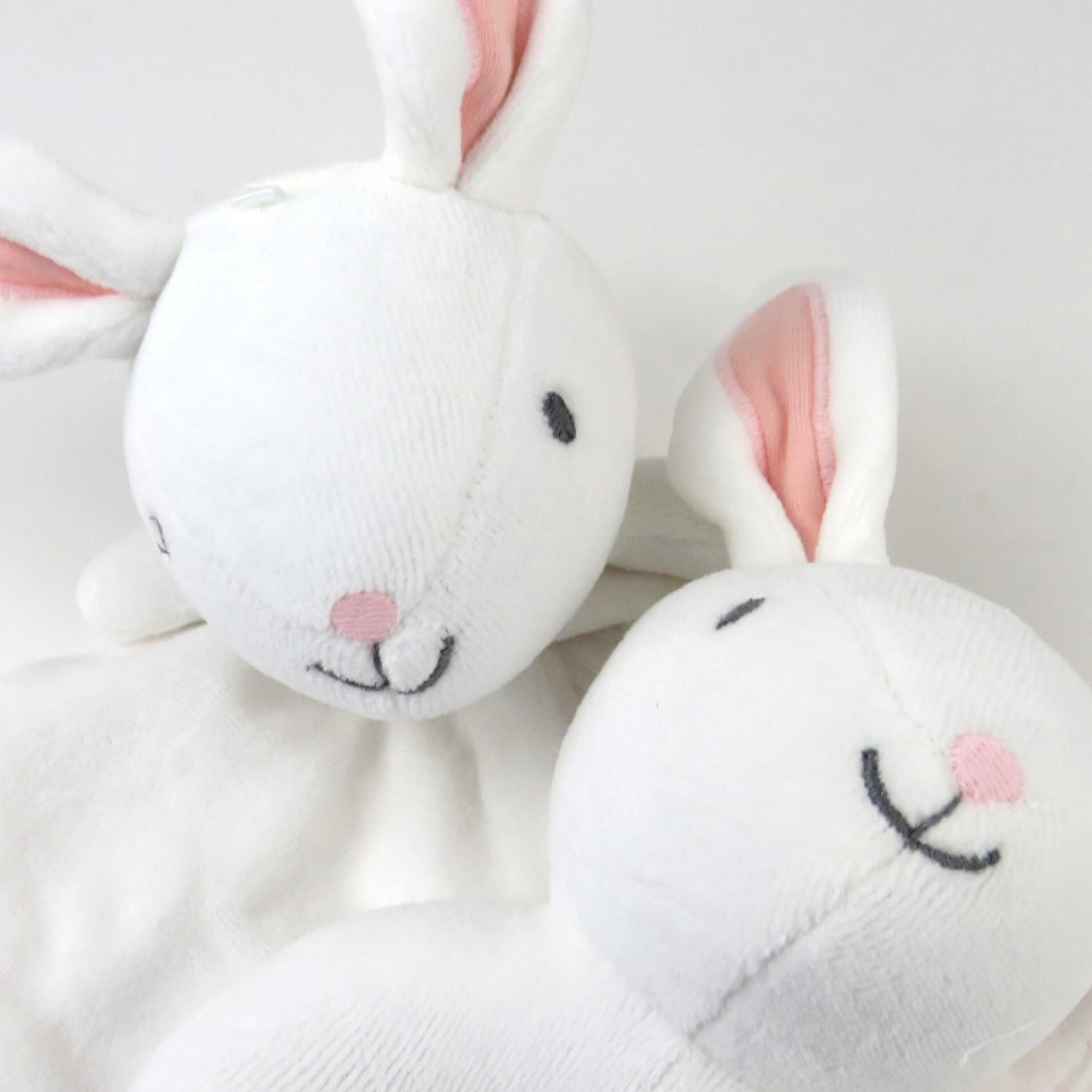 Rabbit Lovey and Rattle BUNNY SWEET Gift Set