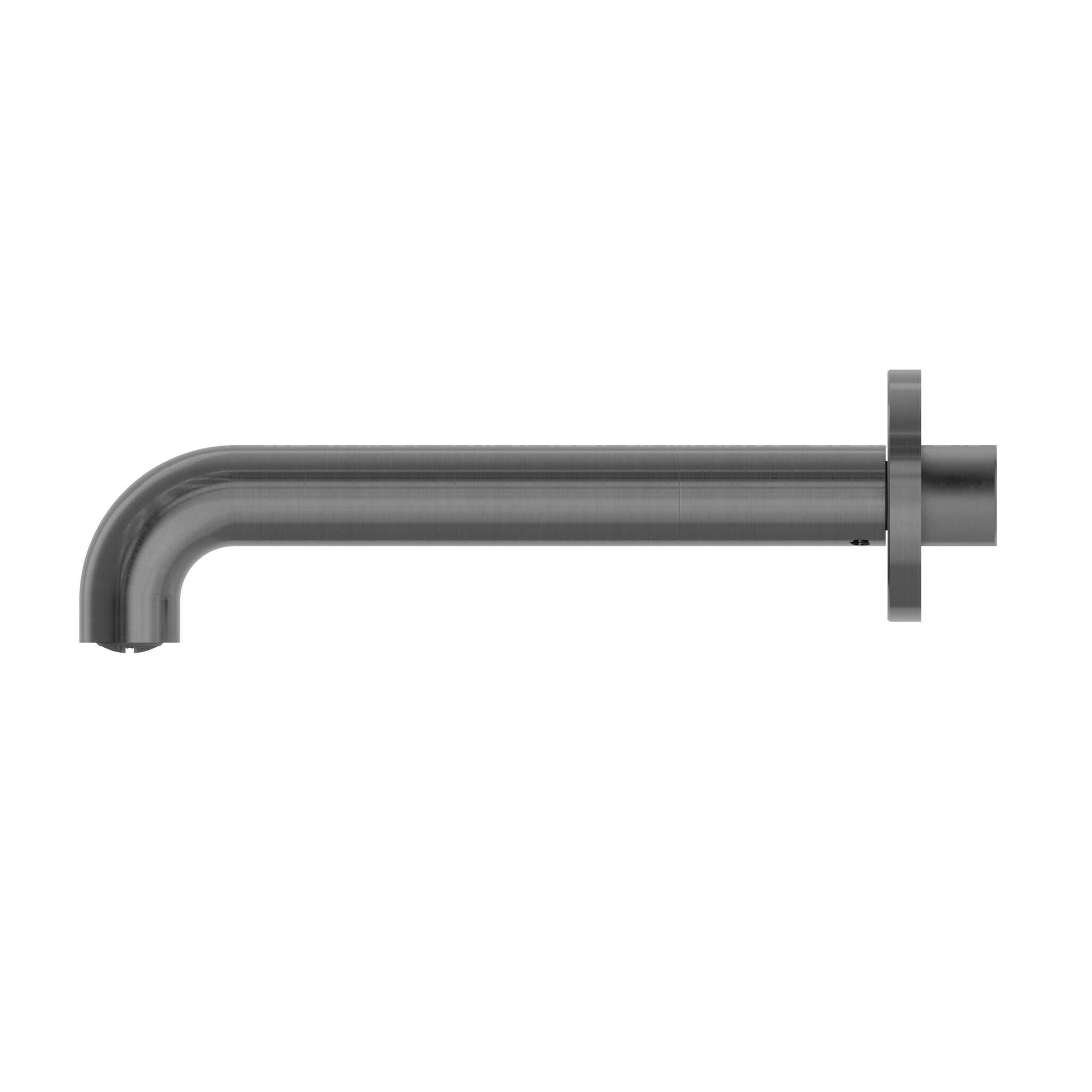 NERO MECCA BASIN/BATH SPOUT ONLY 185MM GUN METAL